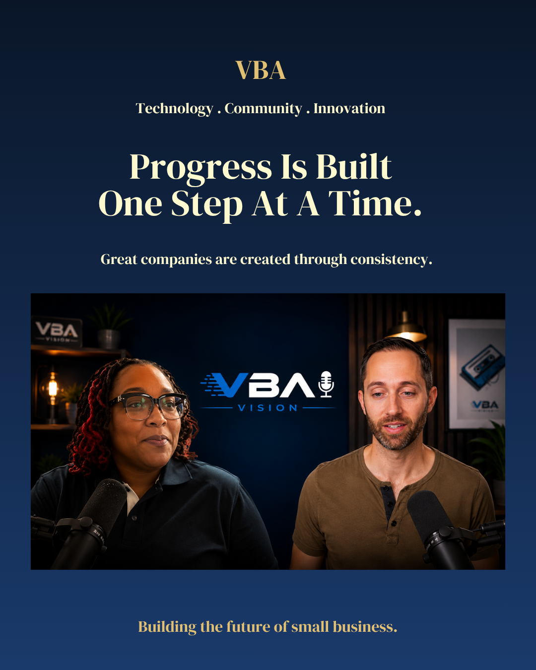 Progress Is Built One Step At A Time