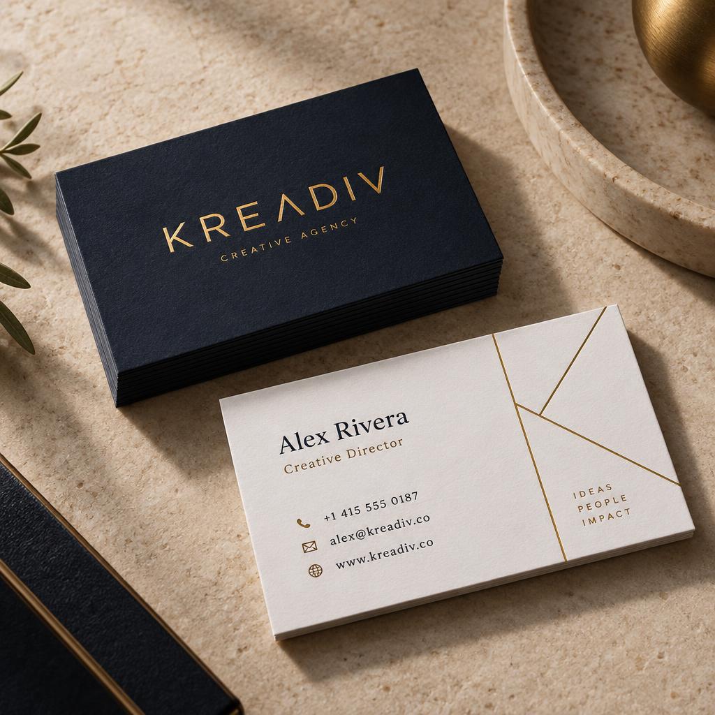 Business Cards example