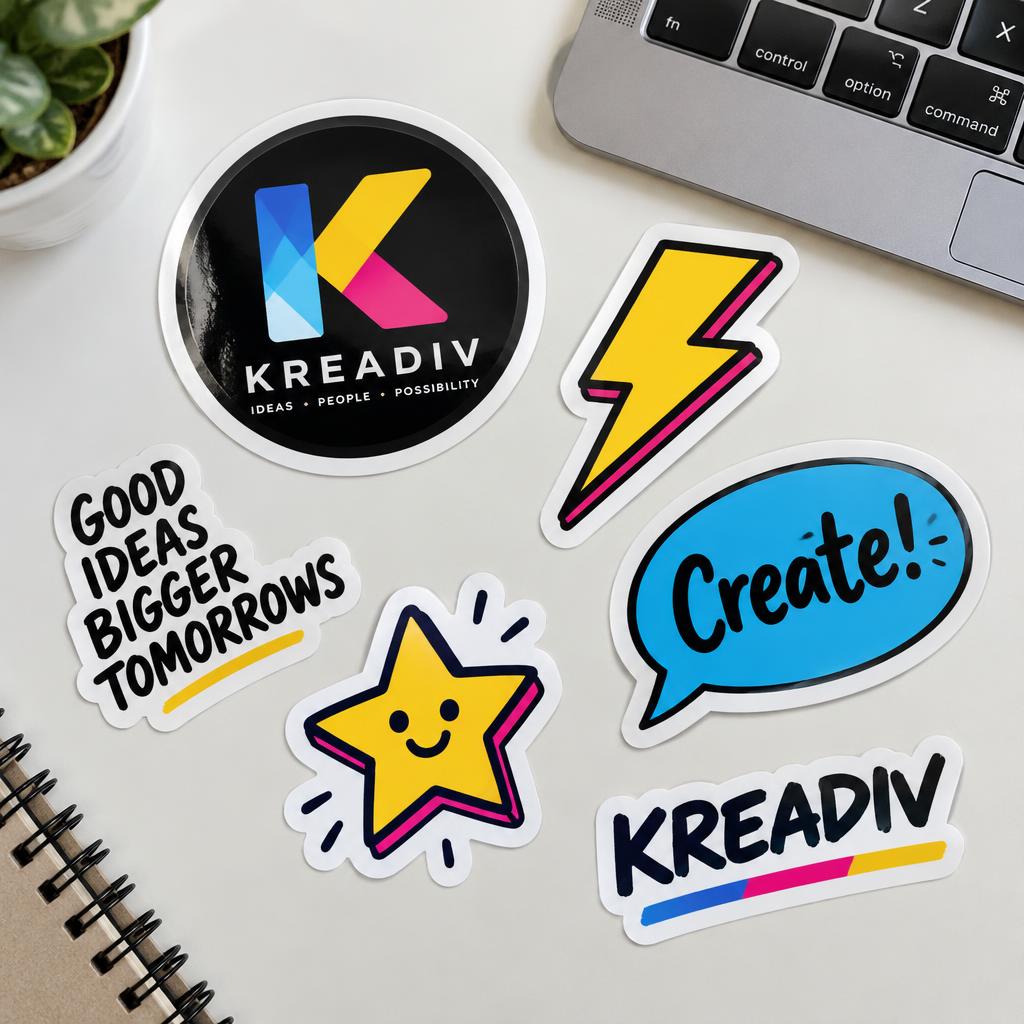 Stickers & Labels example