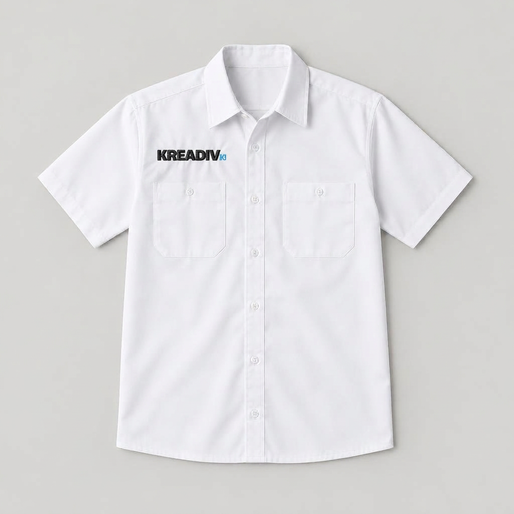 Business Uniforms with the Kreadiv logo, Embroidery
